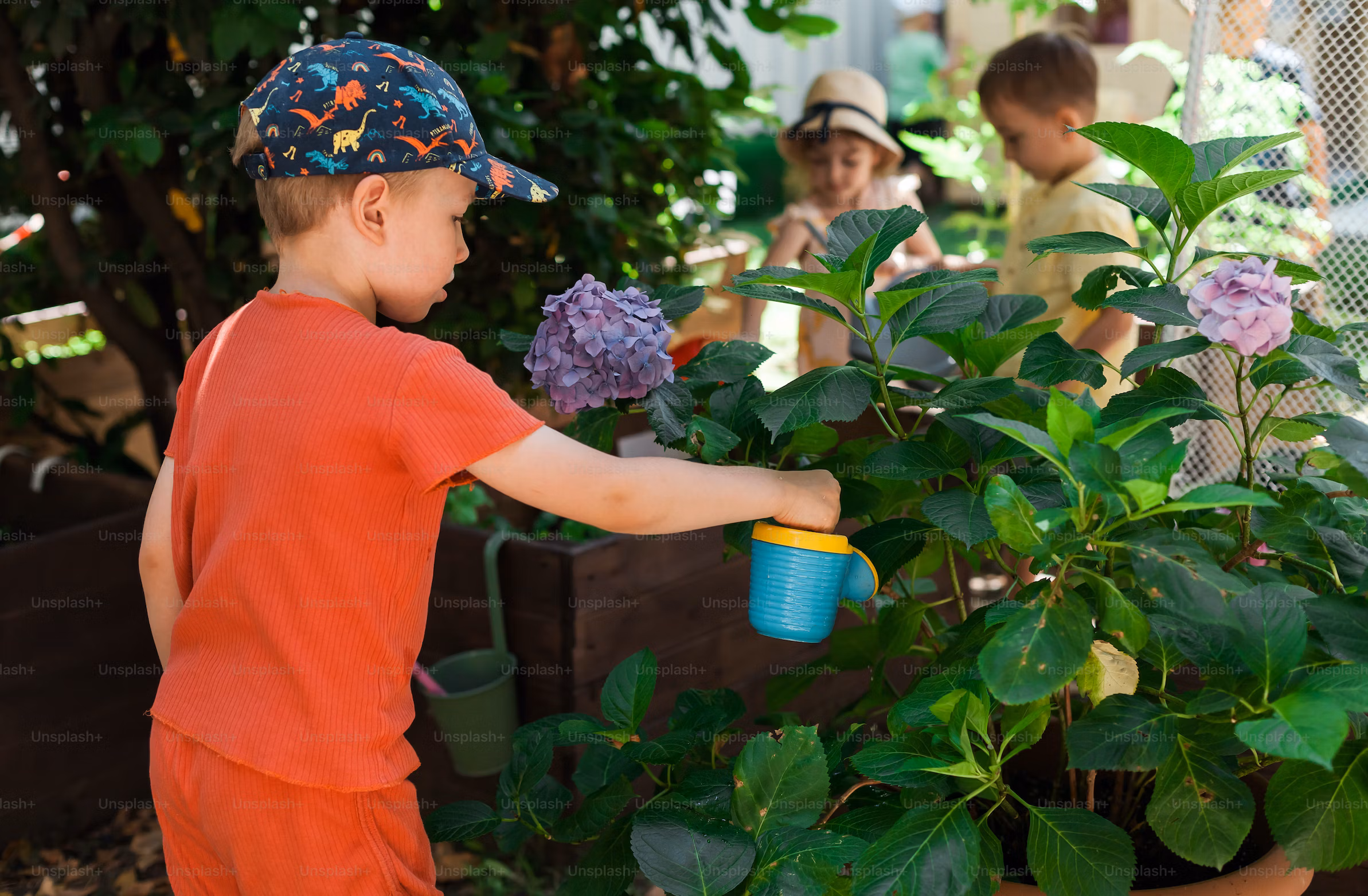 Hands-on learning experiences and exploration at Wonder Years School curriculum